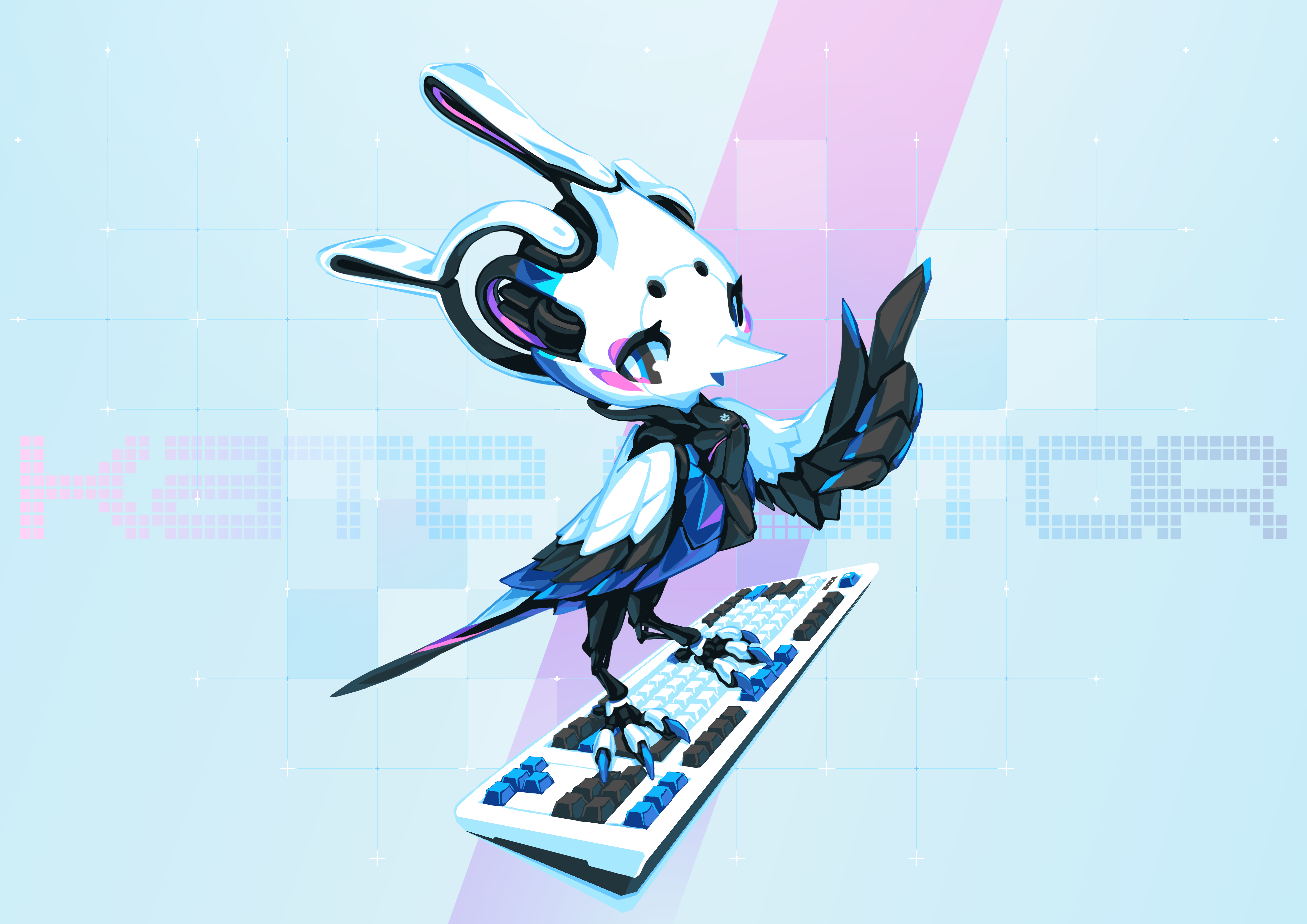 Kate the Cyber Woodpecker - Without Text